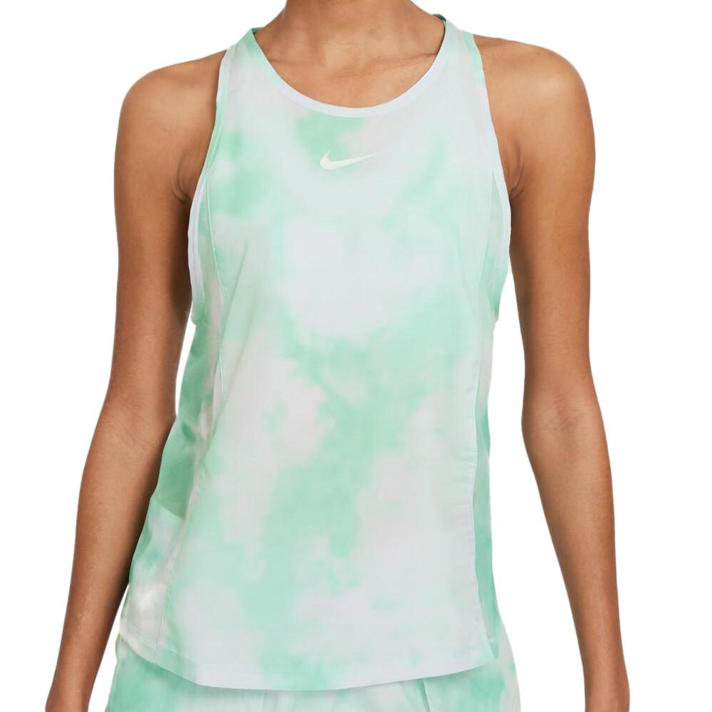 Nike Débardeur Vert Femme Nike Icon Clash