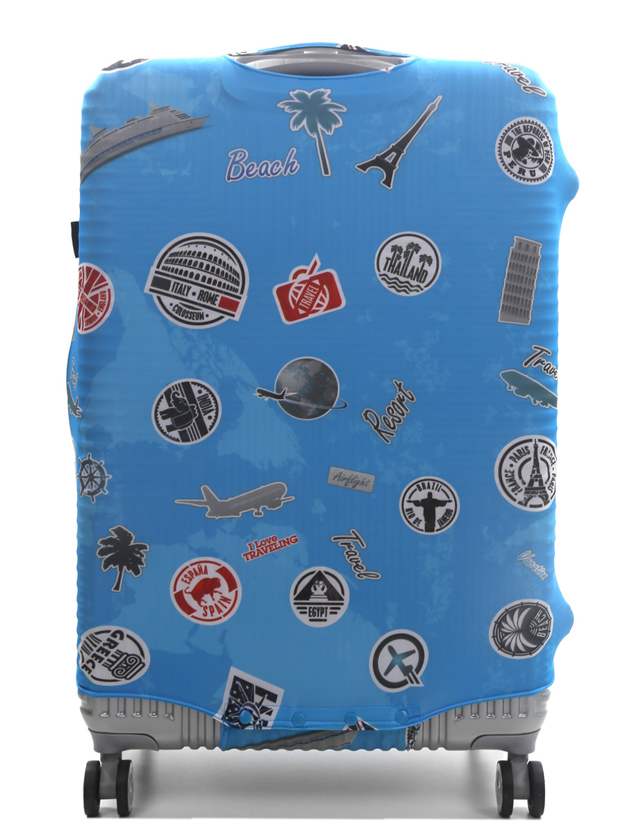 Housse de valise Airtex Fantaisie Stickers - L