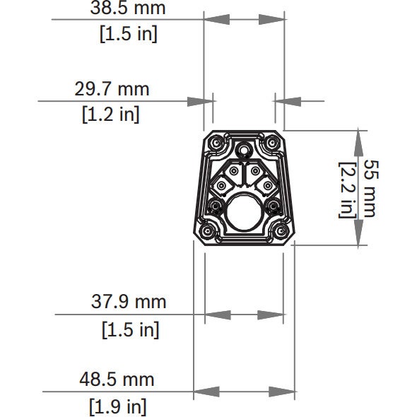 Electro-Voice S-YP9000013734 SPA lange tussenpaal voor Evolve 50