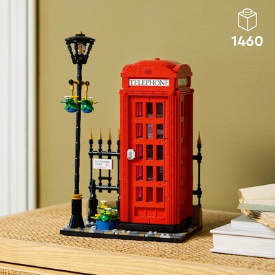 LEGO Ideas 21347 Rød telefonkiosk i London
