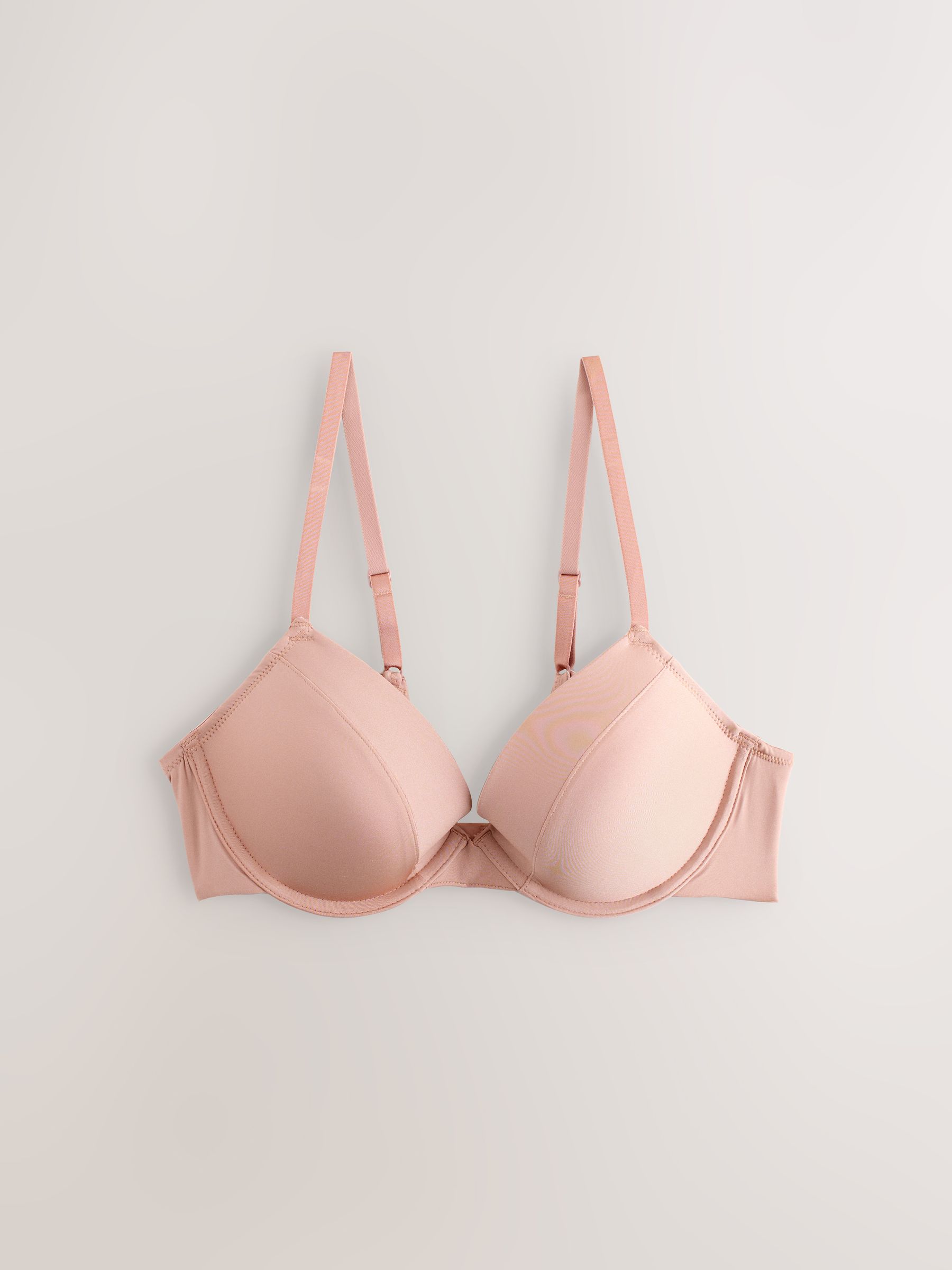 Zwart/huidskleurig - A-E Afvlakkende Ultimate Comfort Beha's 2 Verpakking