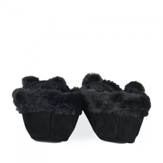 Chaussons NOIR MEGIS CASUAL