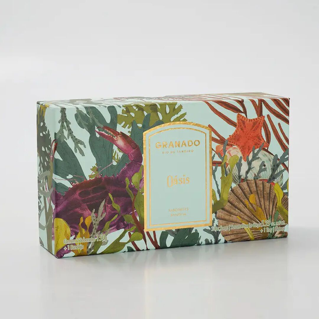 Oásis Duo Sabonetes & Porta-Objetos - 300gr