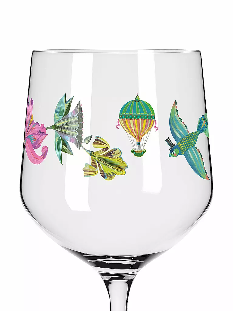 RITZENHOFF Gin Glas 2-er Set BOTANIC LIGHTS #9 #10 Olaf Hajek 2024 bunt