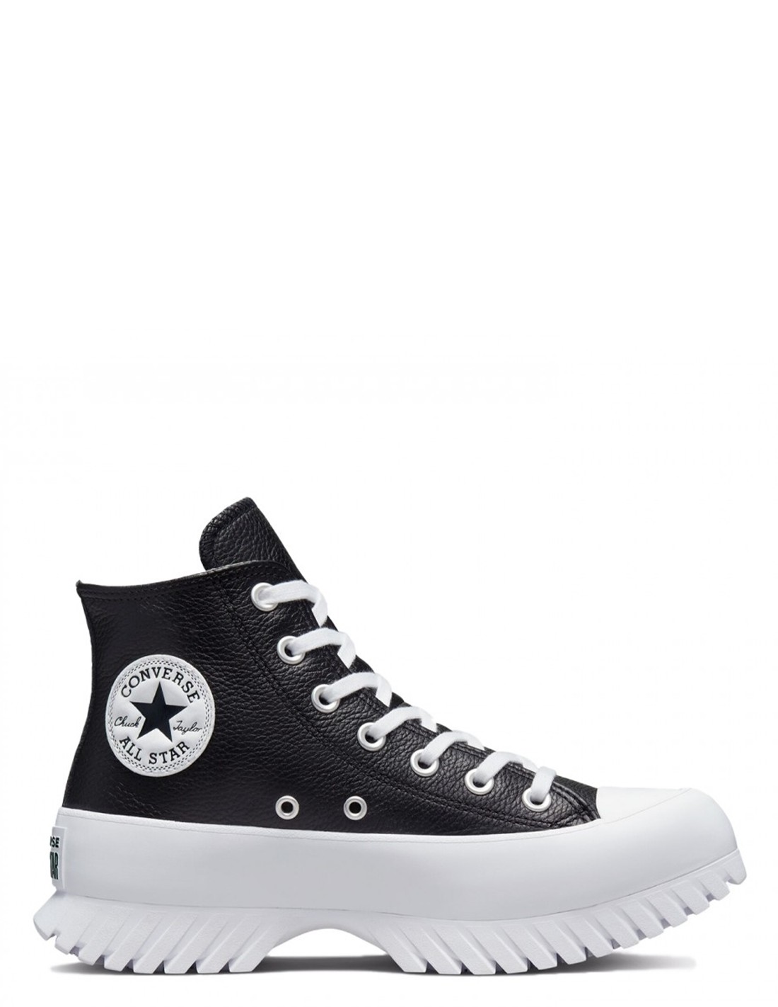 converse sneakers compensées montantes femme ctas lugged 2.0 hi noir