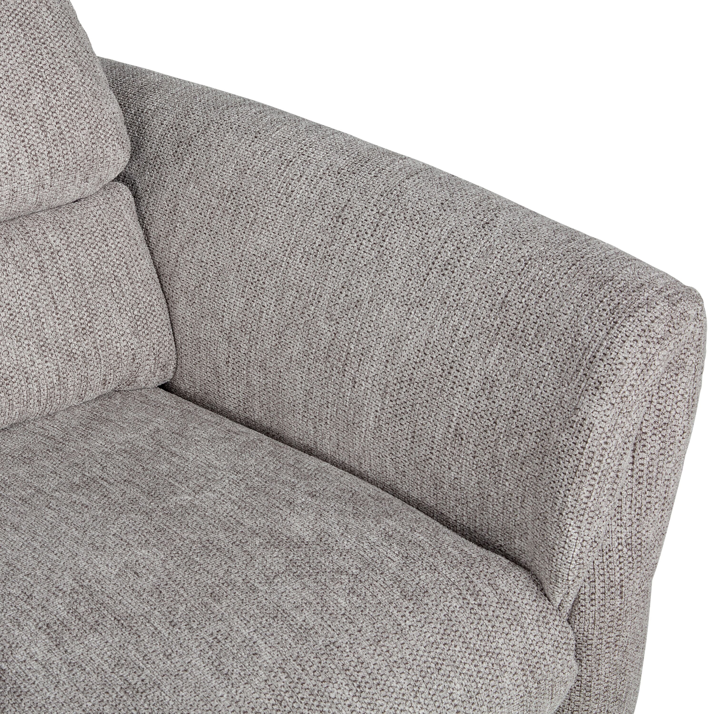 SEBO Ecksofa - Grau / B: 284.0 cm x T: 161.0 cm x H: 84.0 cm