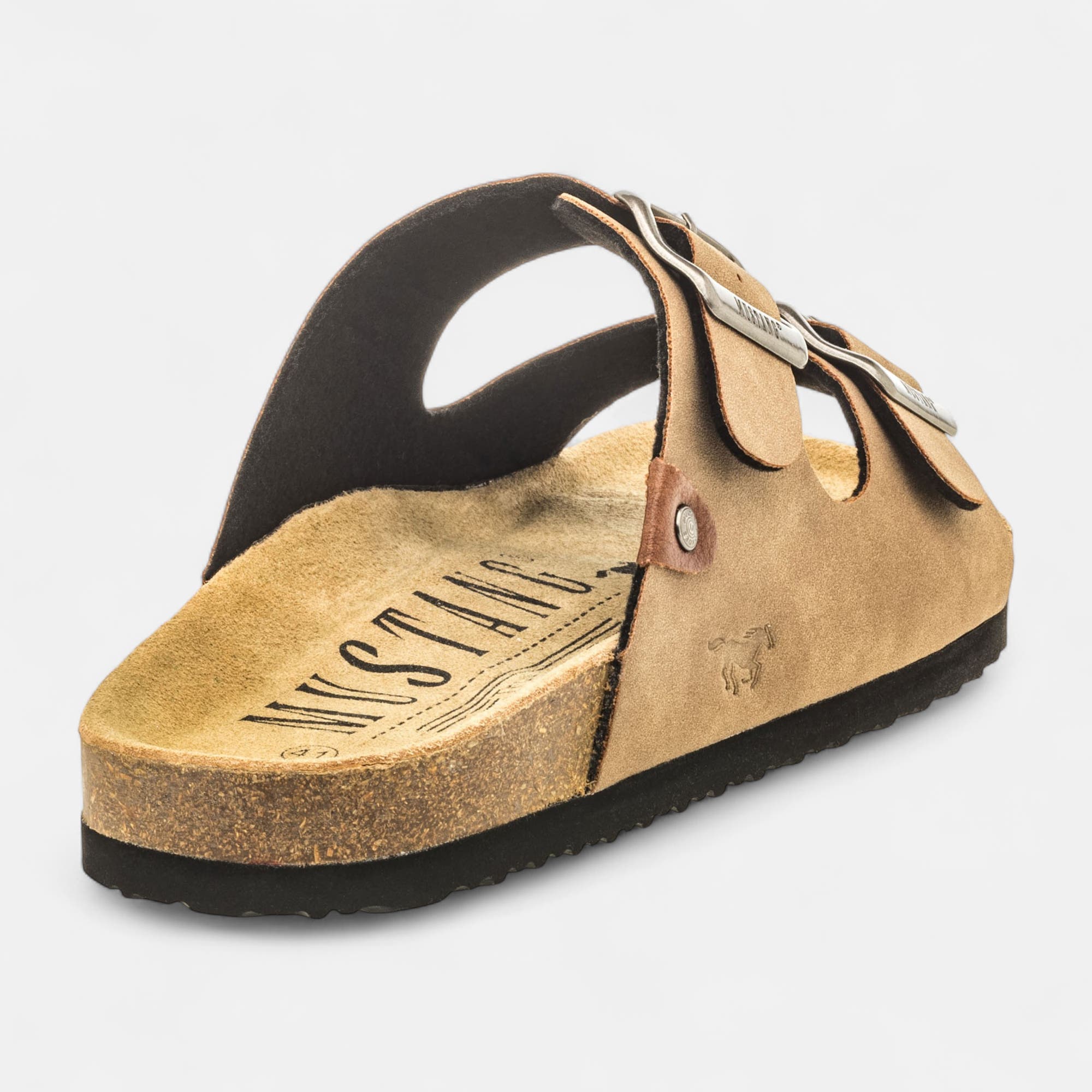Mules semelle liège Homme beige