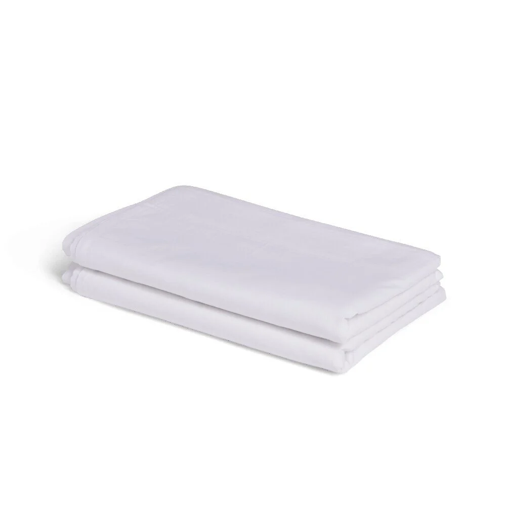 Drap plat 240x300cm 100% coton blanc