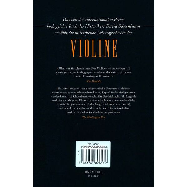 Bärenreiter Die Violine