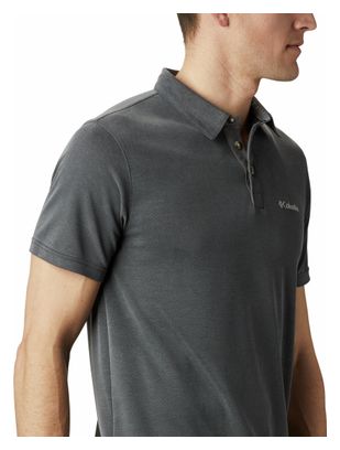 Polo Columbia Nelson Point Gris Homme