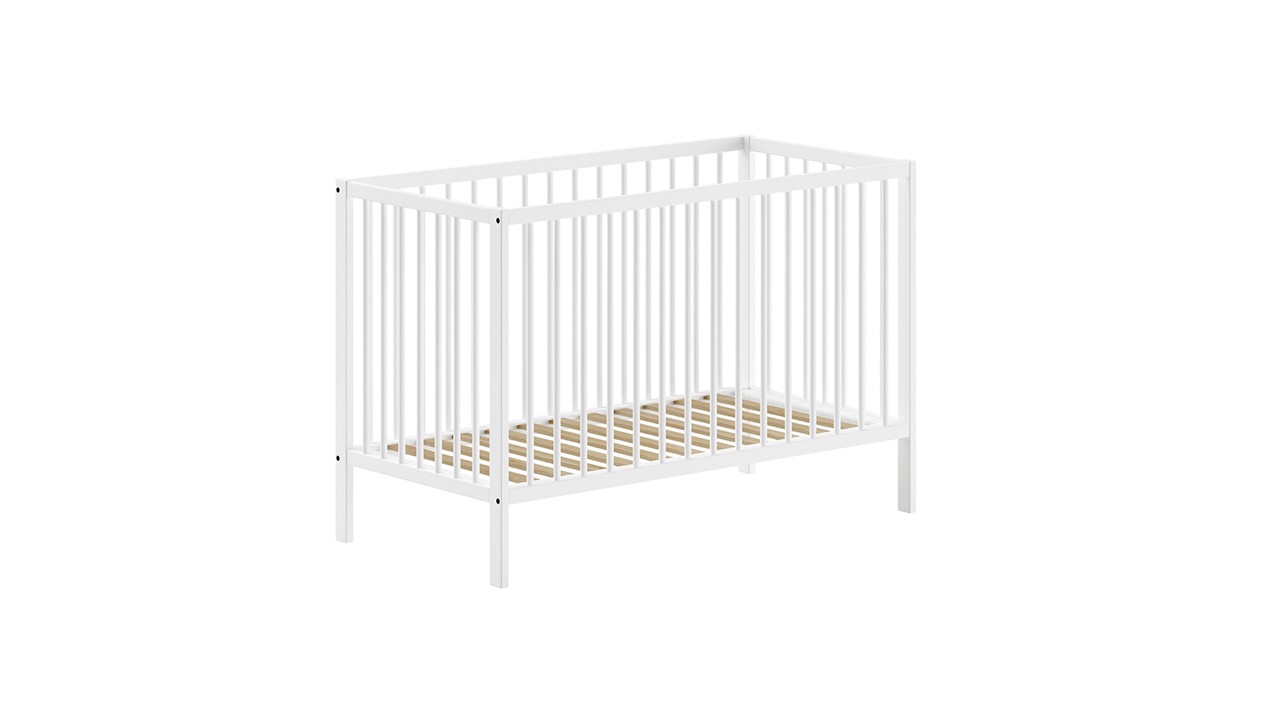 Babyledikant Dino 60x120 wit