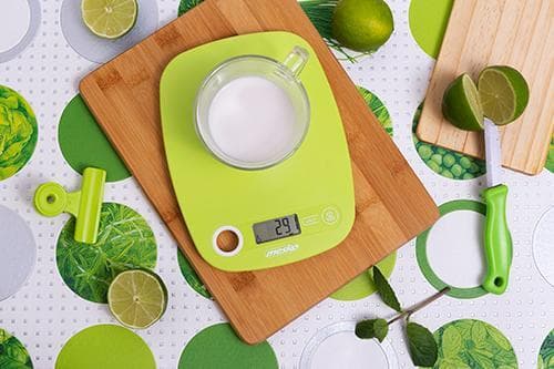 Mesko Køkkenvægt MS 3159g Maksimal vægt (kapacitet) 5 kg, Graduering 1 g, Grøn