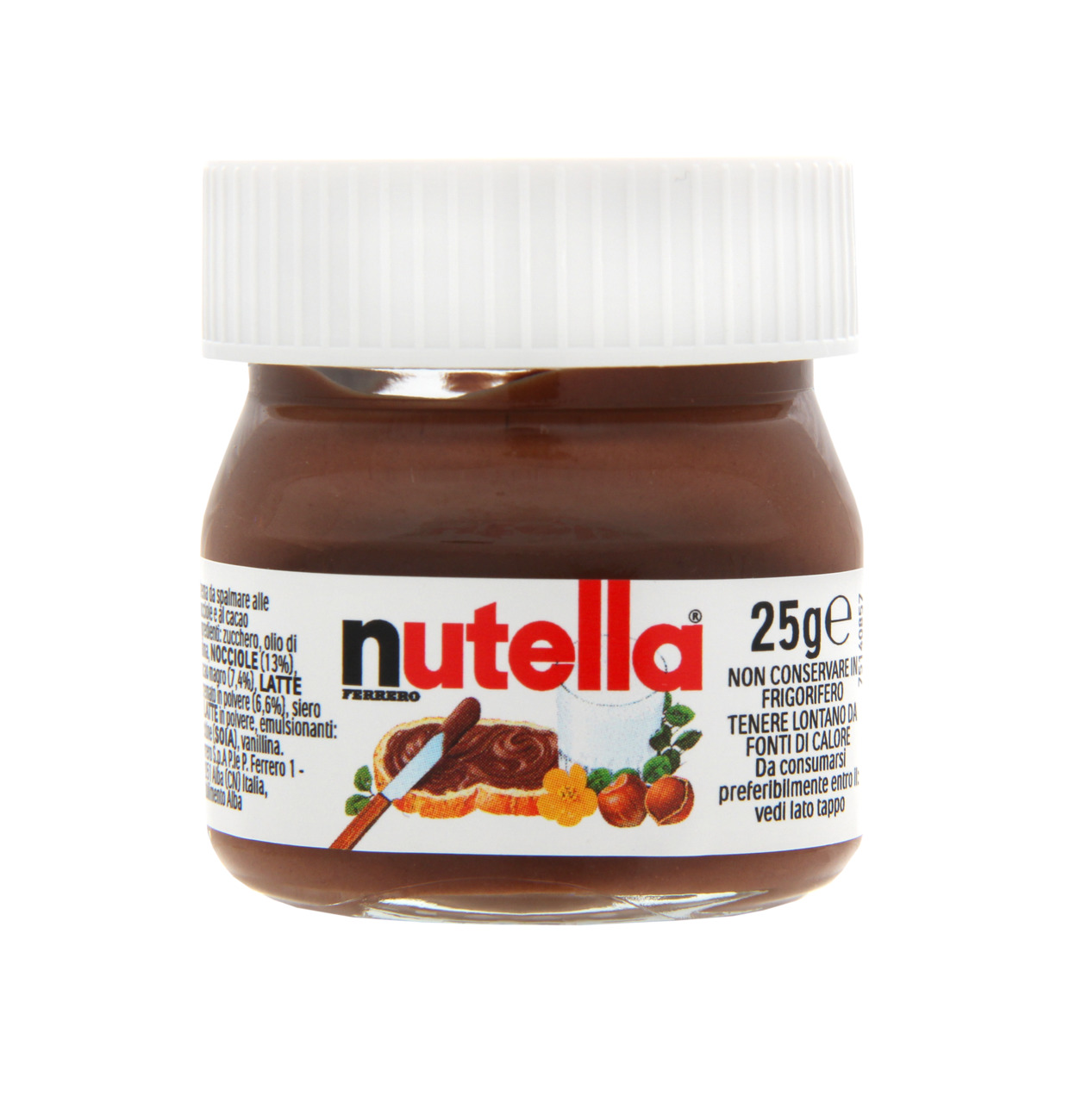 Nutella Mini 25g Glas MHD:14.8.25