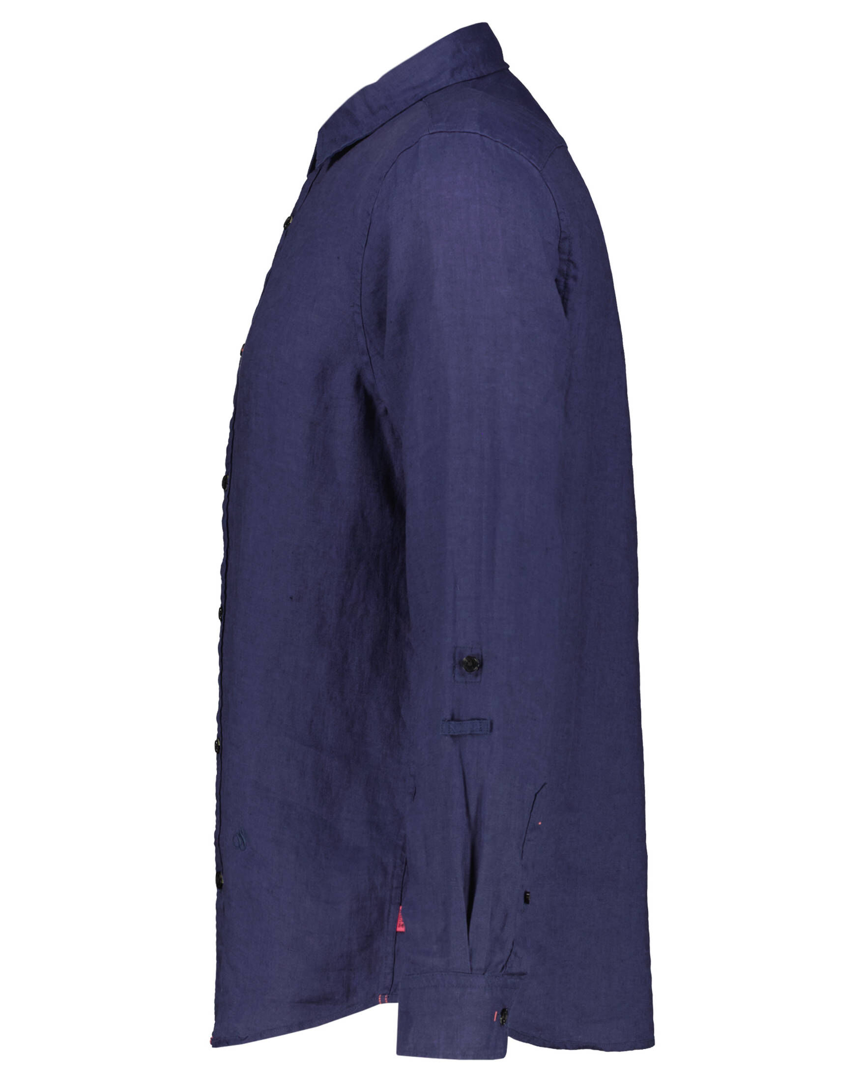 Scotch & Soda| Herren Leinenshirt Regular Fit Langarm