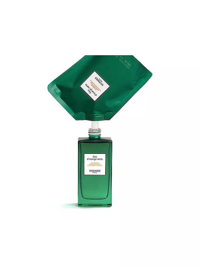 HERMÈS Eau d'orange verte, Nachfüllset Duschgel für Körper und Haar 200ml keine Farbe