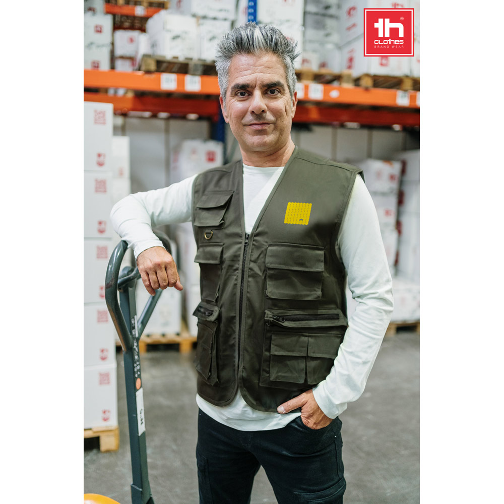 TH Clothes 30270 - Gilet (200 g/m²) en polyester et coton