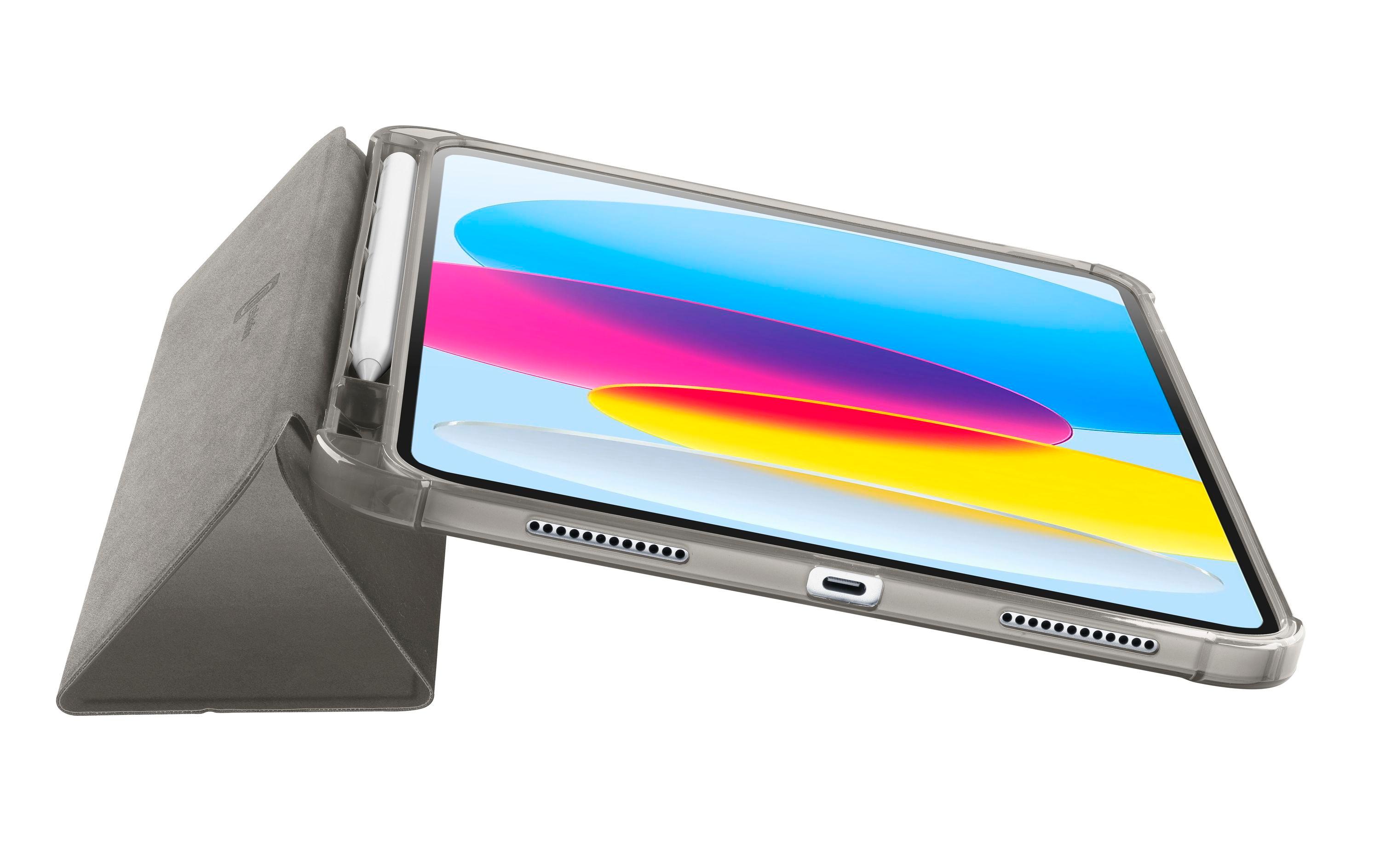 Tablet Book Cover Folio Pro GrauTablet-Hülle mit Standfunktion für iPad 10.9