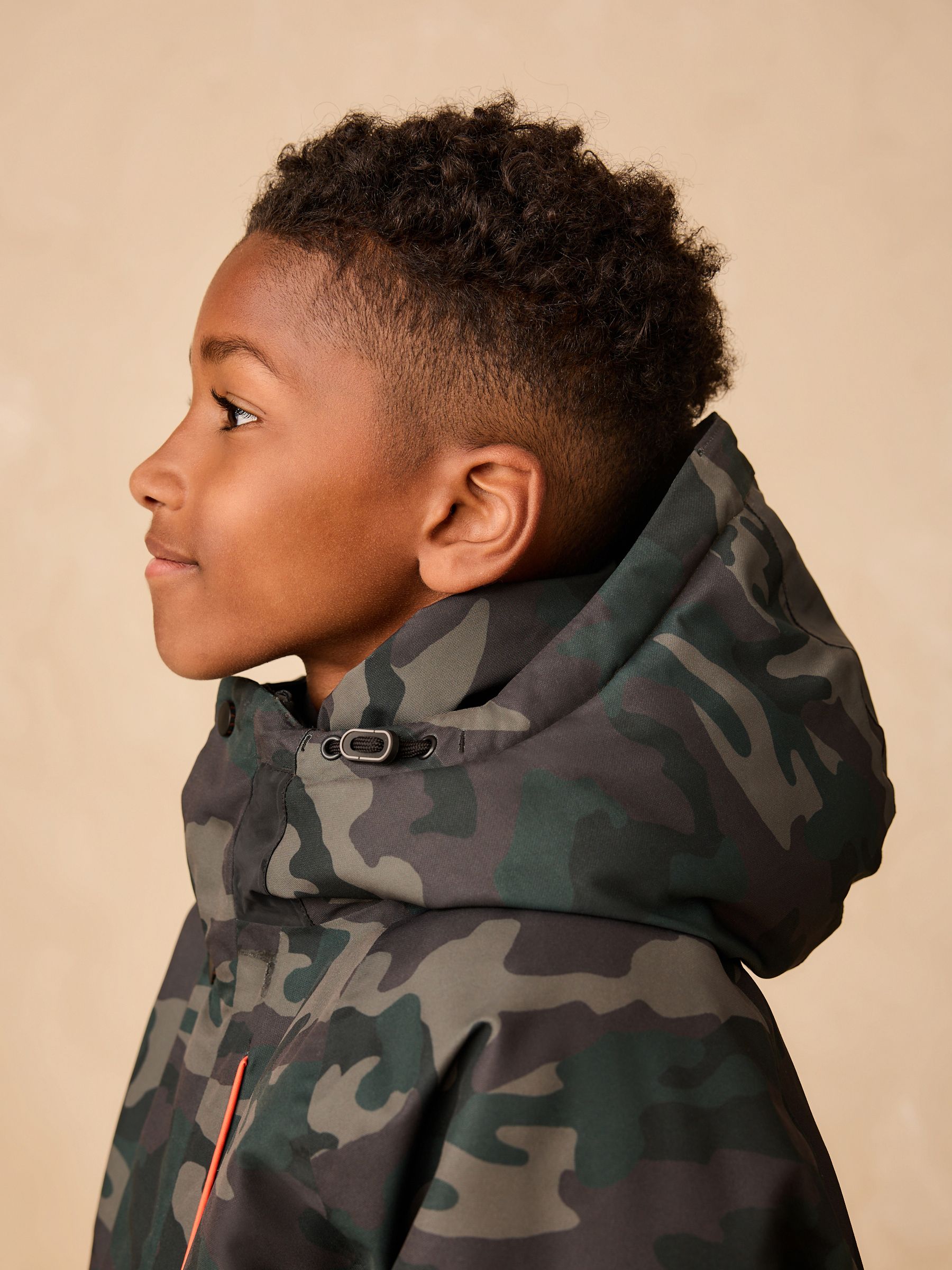 Camouflage - Premium waterdichte parkajas (3-16jr)