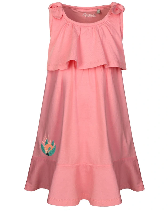 Kleid MINI – JUNGLE LOVE ärmellos in pink
