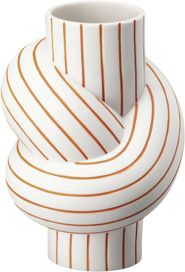 Rosenthal Vase 12cm, Mango, Node Stripes Hvid
