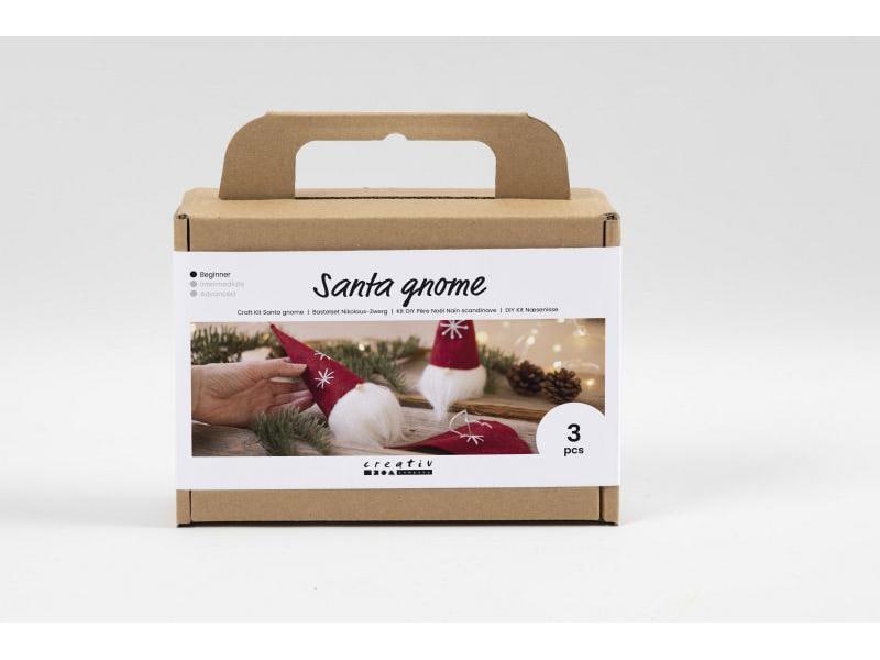 Creativ Company Bastelset Weihnachtensbaumschmuck Wichtel Individuell gestaltete Deko für den Weihnachtsbaum