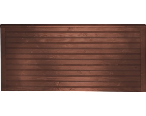 Konsta Diamond voortuinhek, 180 x 90 cm, bruin
