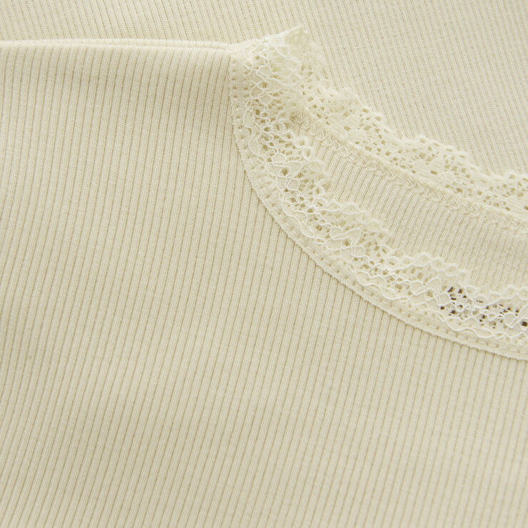 Huttelihut T-Shirt LS Rib Wood ash