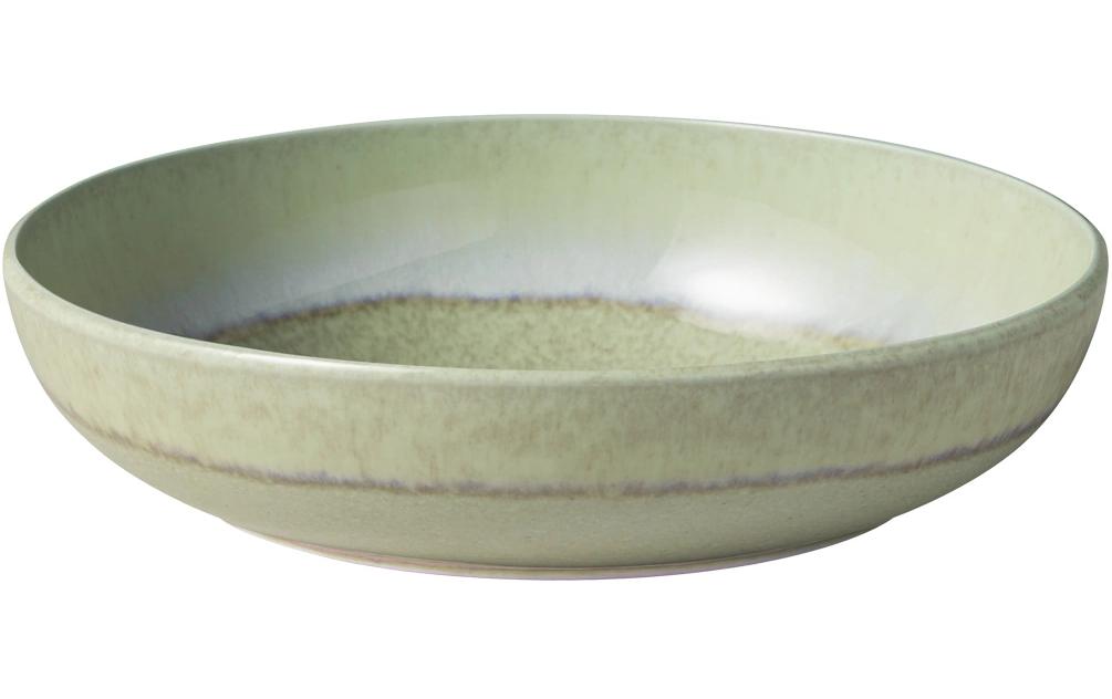 Schale Perlemor Alga 6 Stück, Grün<br>Set bestehend aus 6 Schalen für Pasta