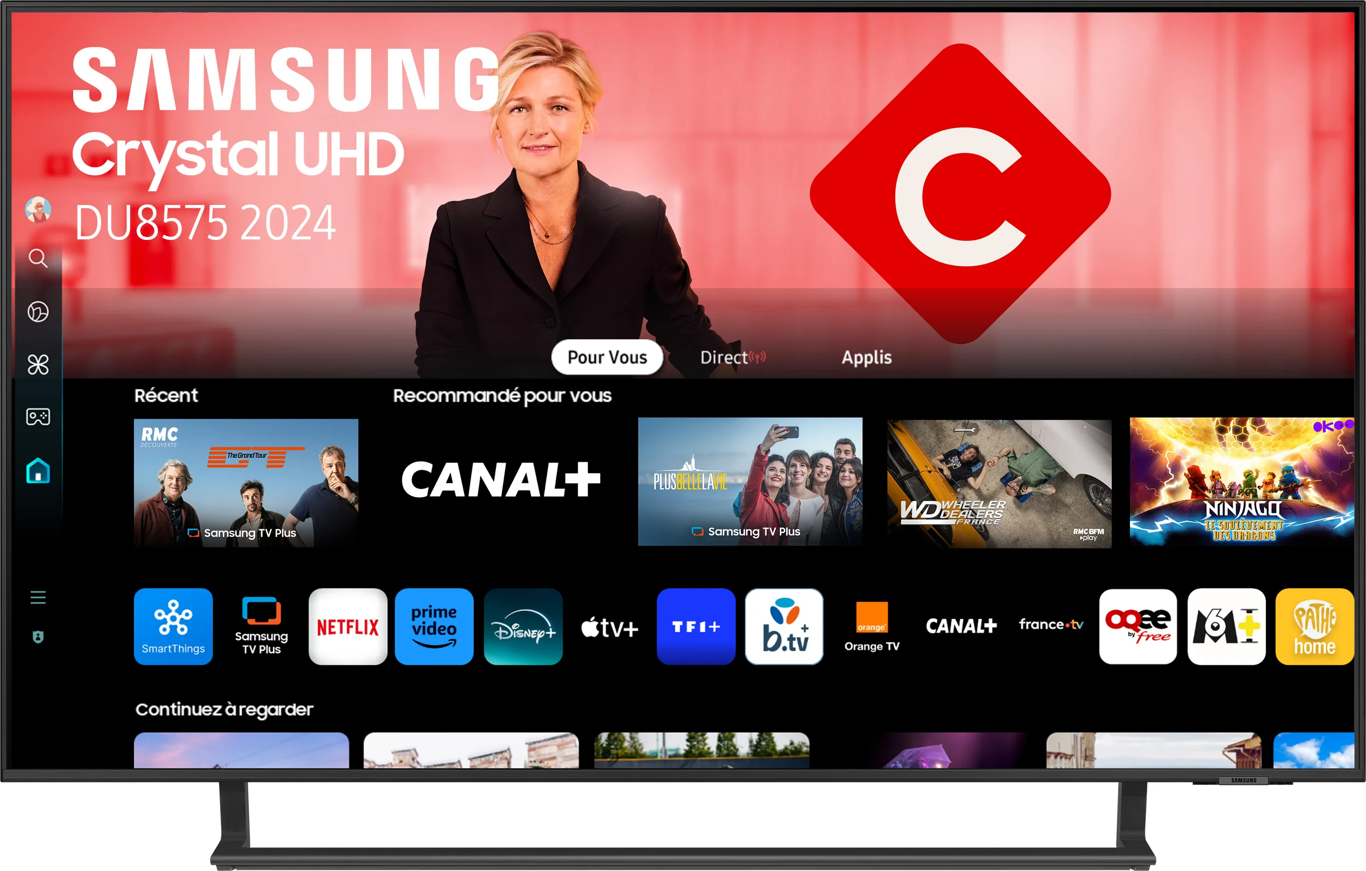 Samsung TU43DU8575 TV UHD 4K