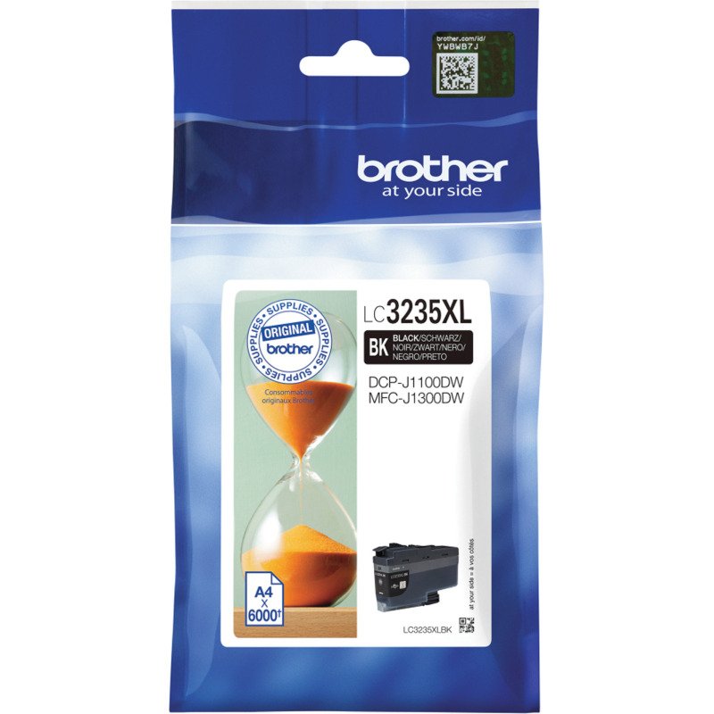 Cartouche Brother LC3235XL haute capacité noire pour imprimante jet d'encre