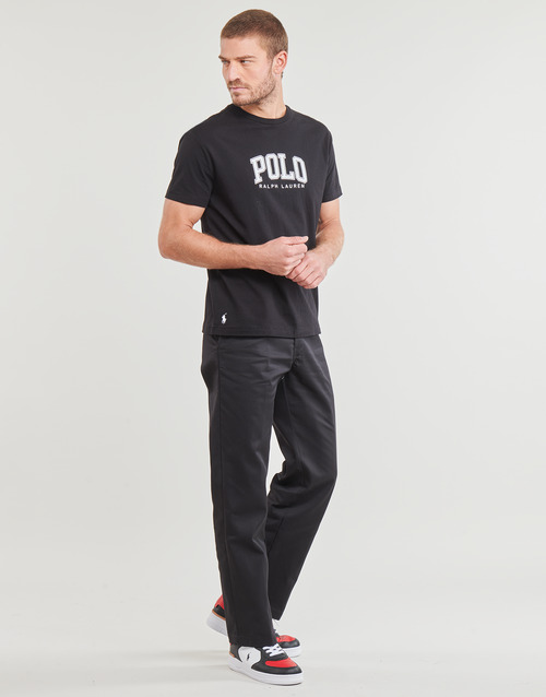 Polo Ralph Lauren - T-SHIRT AJUSTE EN COTON SERIGRAPHIE POLO RALPH LAUREN Negro / Polo / Negro
