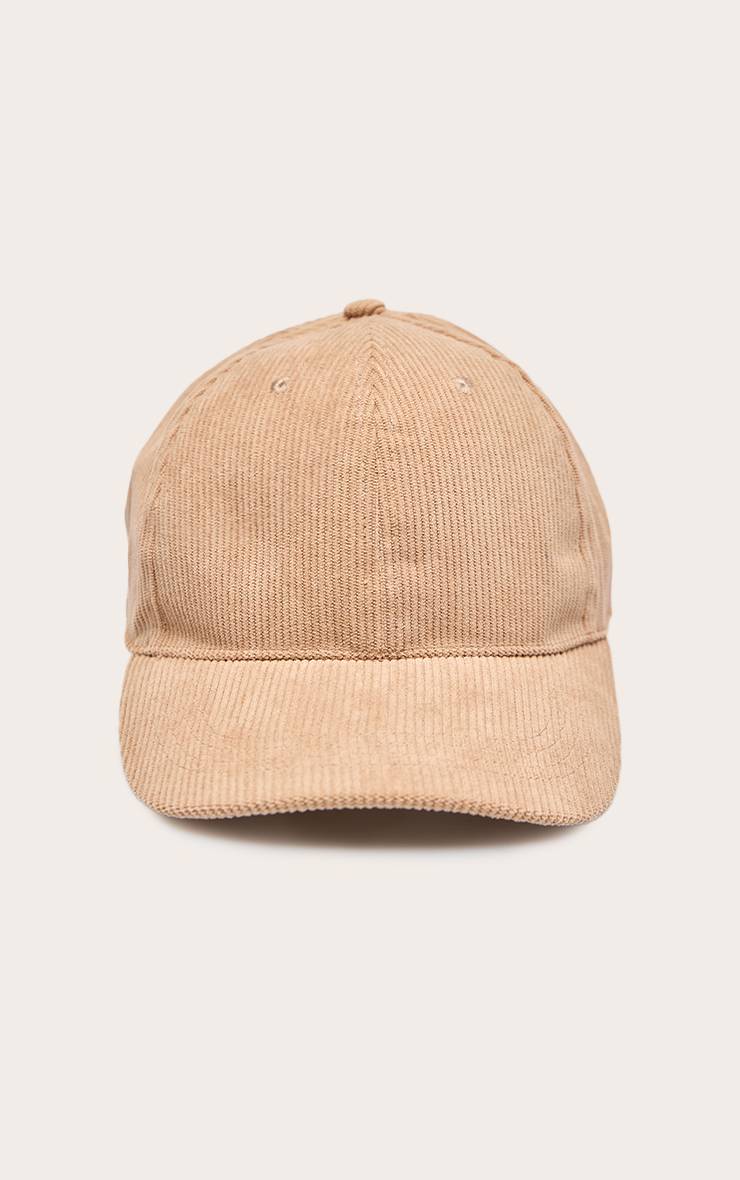 Champignon Casquette De Baseball En Velours Côtelé