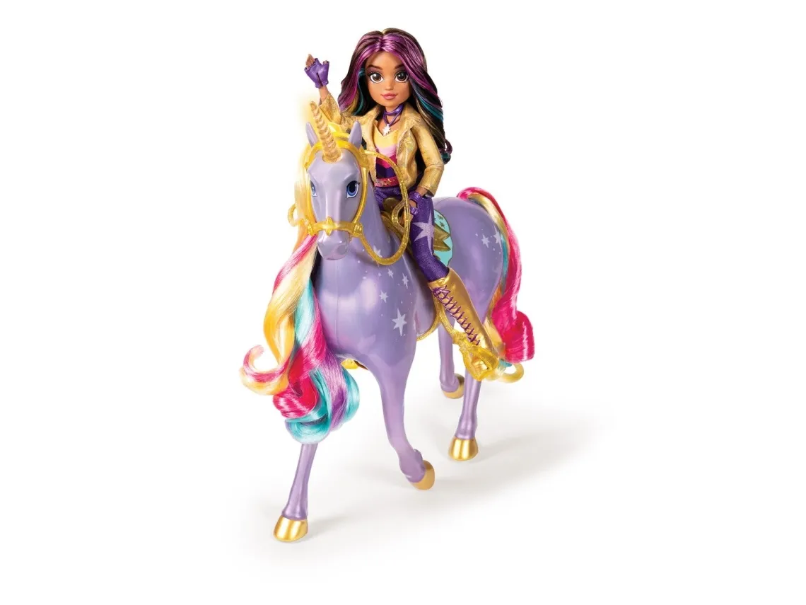 Unicorn Academy Rainbow Light Up Wildstar 28 cm