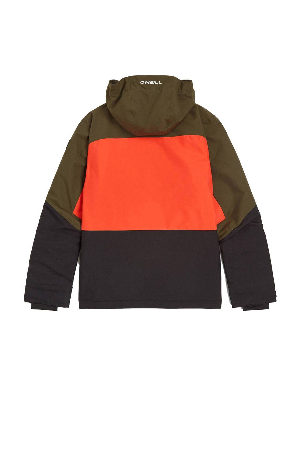O'Neill ski-jack CARBONITE oranje/donkergroen/zwart