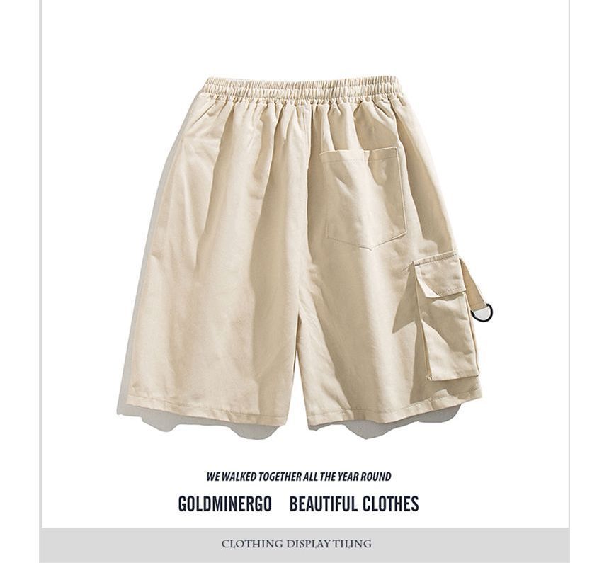 Yelmenor - Losse cargoshorts met elastische taille