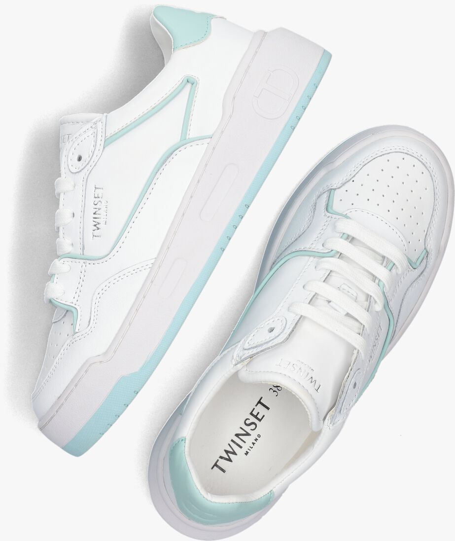 TWINSET MILANO witte twinset milano lage sneakers 231tcp080