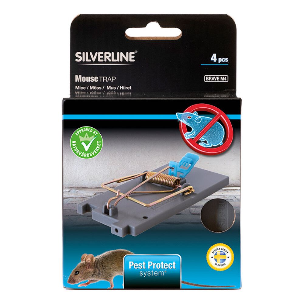 MUSEFELLE SILVERLINE BRAVE M4 PLAST 4-PK