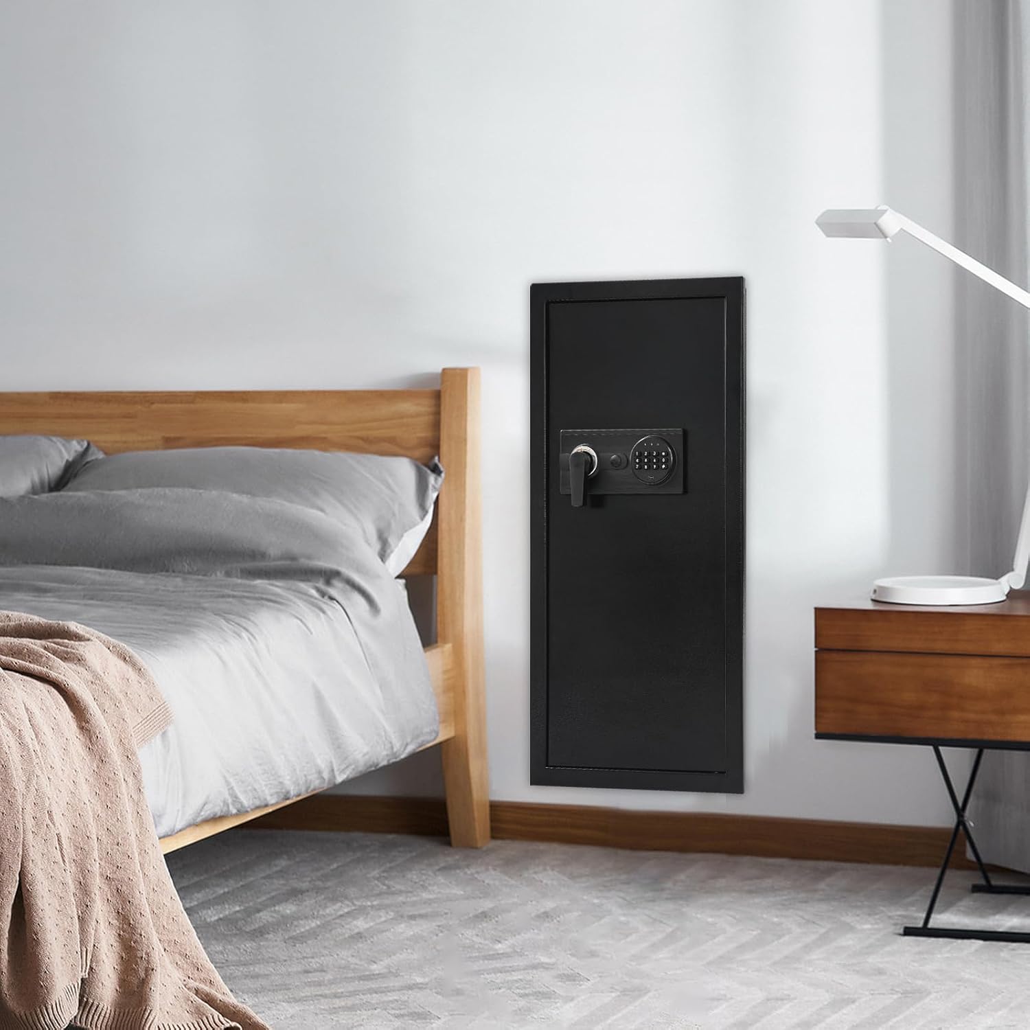 Hydroponik-Anbauturm, Hydrokultur Turm Pflanze Garten Indoor Wasserpumpe Rollen 12 Ebenen 60 Löcher 184 cm 25 l für Wohnung Balkon Gewächshaus (Schwarz, 37 * 10 * 80cm)