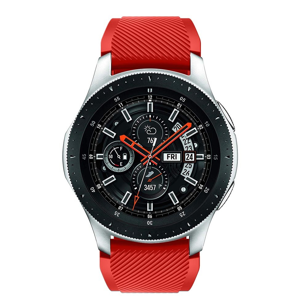 Montblanc Summit 2  Ersatz Sport Silikon Armband Grip (Gelenkumfang: 180-230mm) - Rot