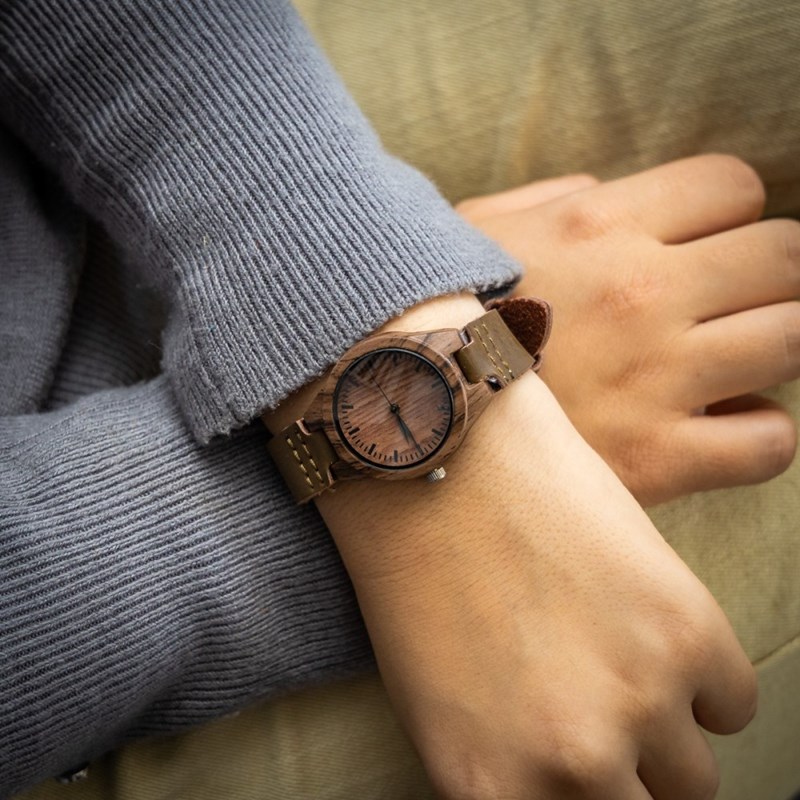 Montre Femme CHTIME bracelet Cuir Marron