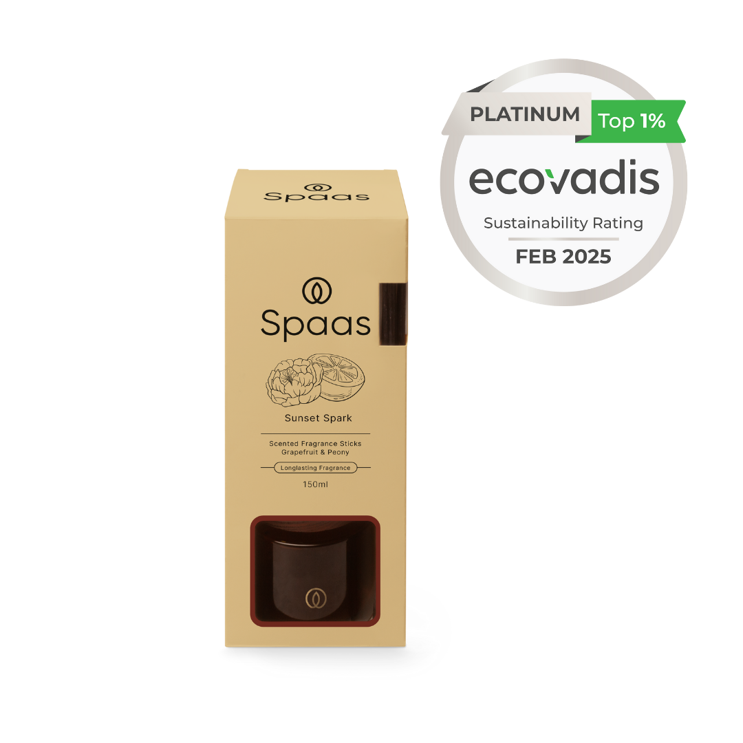 Spaas Iconic Geurstokjes - Sunset Spark - 150ml - 2 stuks