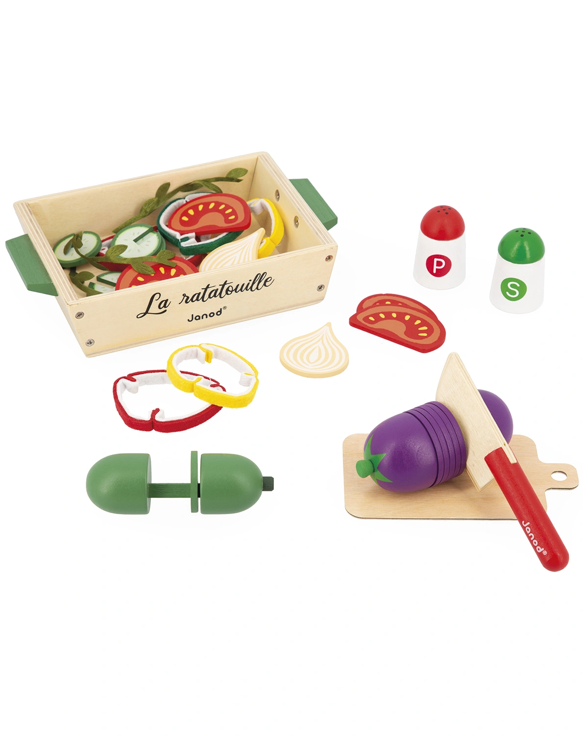 Spiel-Lebensmittel RATATOUILLE 32-teilig