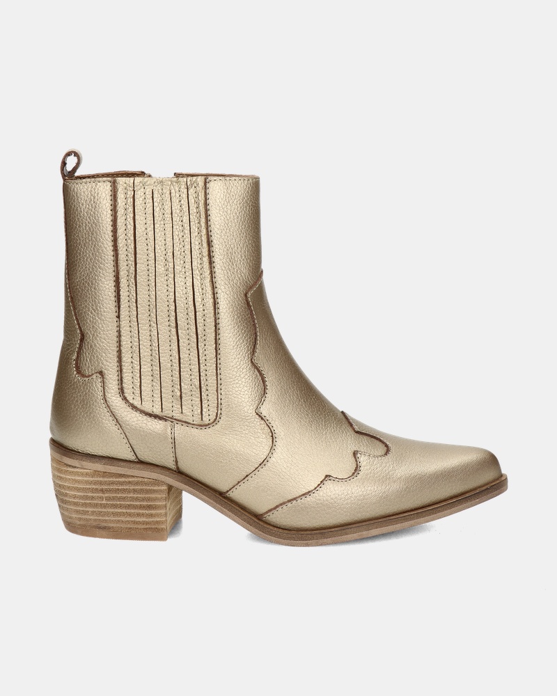 Nelson Rits- & gesloten boots  - goud