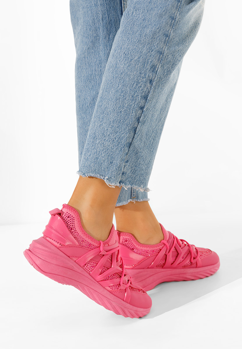 Baskets pour femme fuchsia Playas