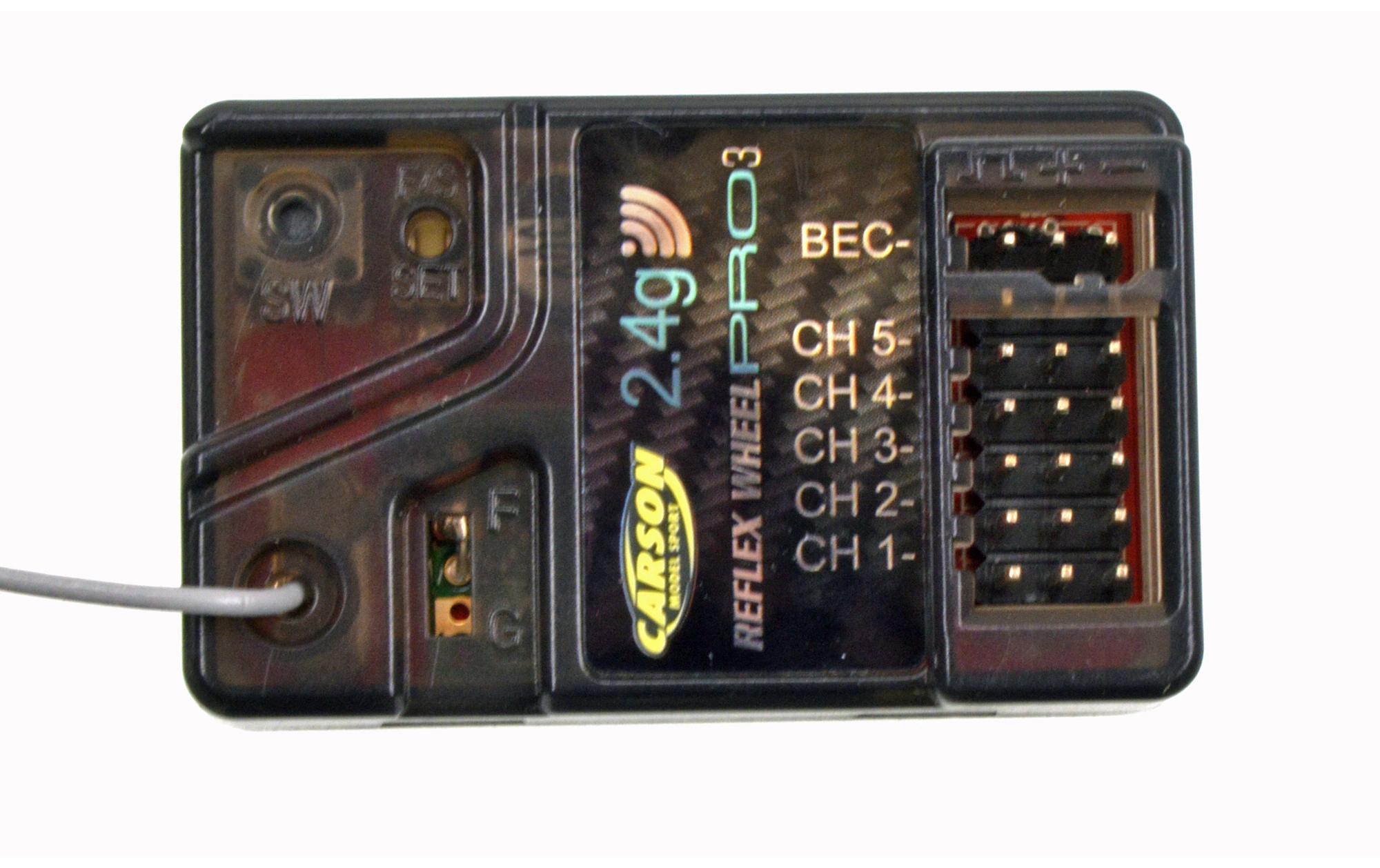 Empfänger Reflex Wheel PRO3 Wasserdicht BEC2.4-GHz-Empfänger
