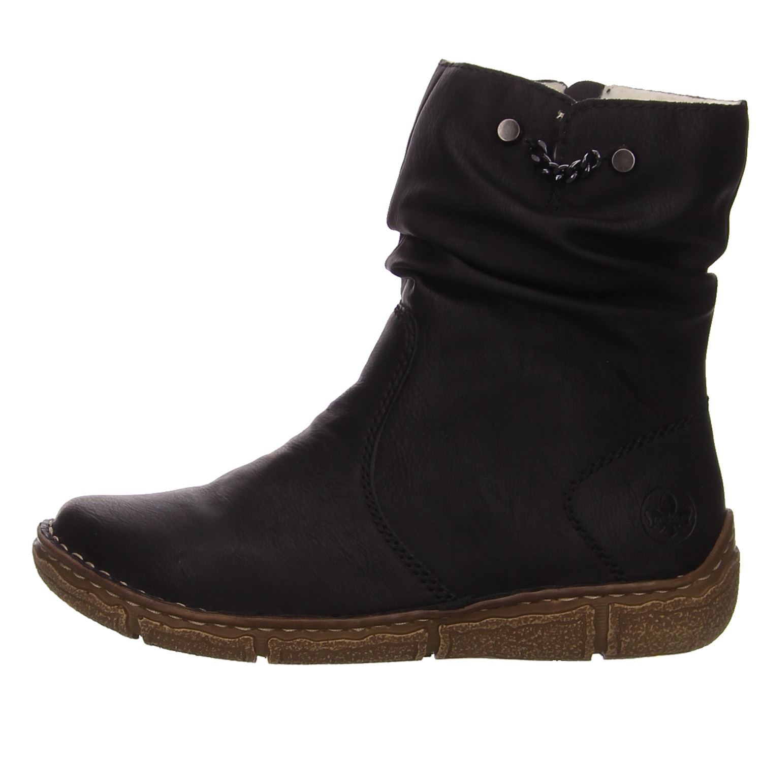 Rieker Stiefelette schwarz schwarz