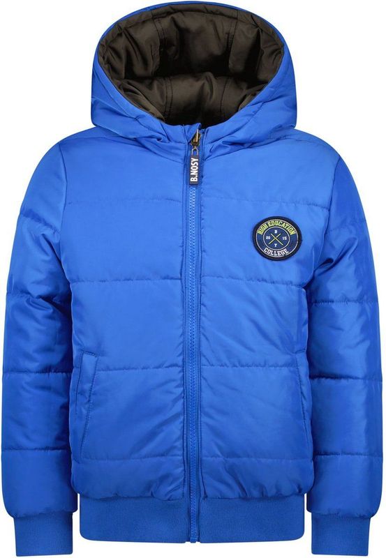 B.Nosy - Joah - Winterjas - Grijs Blauw - Gerecycled Polyester