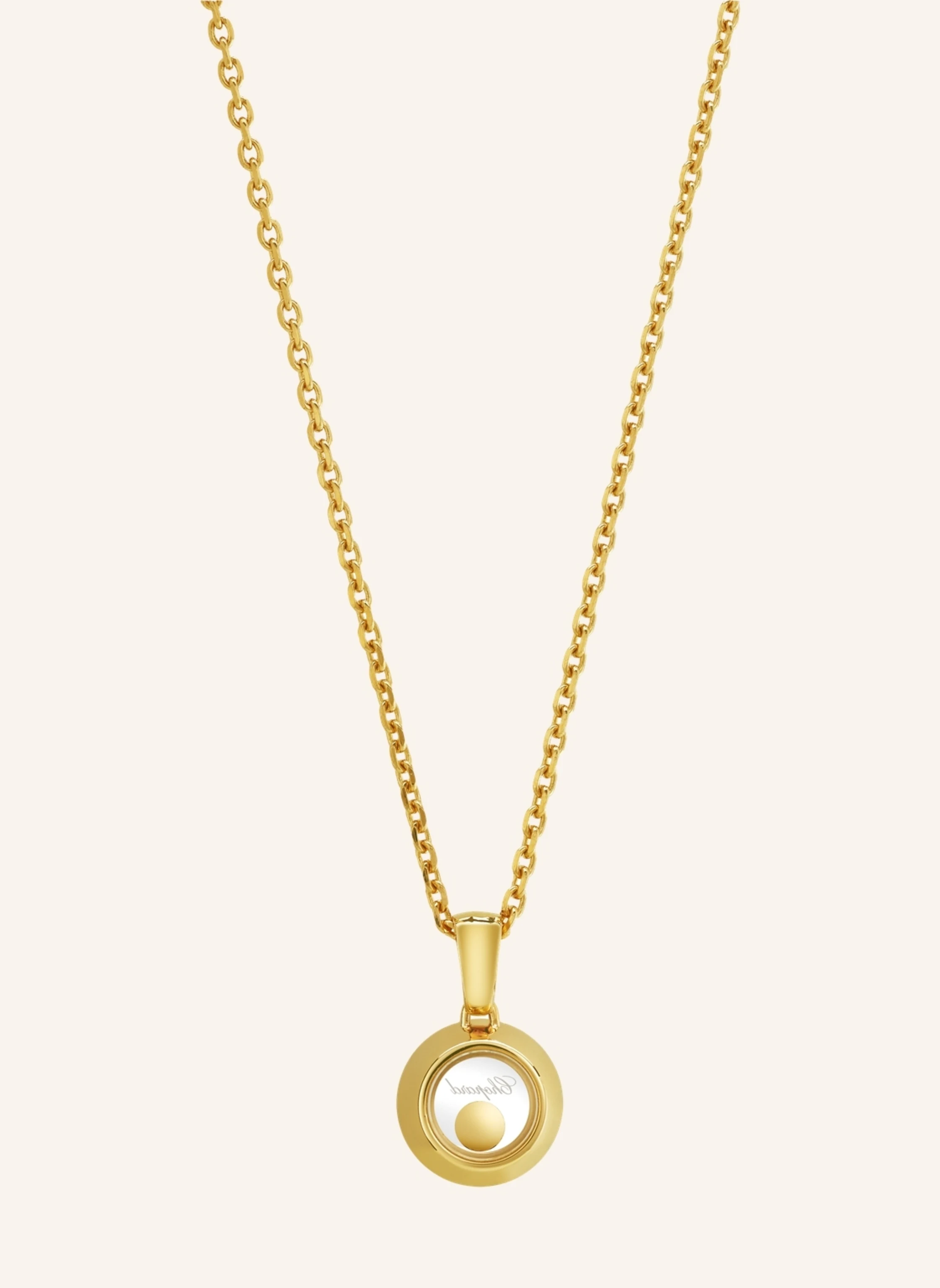 Chopard Anhänger HAPPY DIAMONDS ICONS Anhänger aus 18 Karat Gelbgold und Diamanten