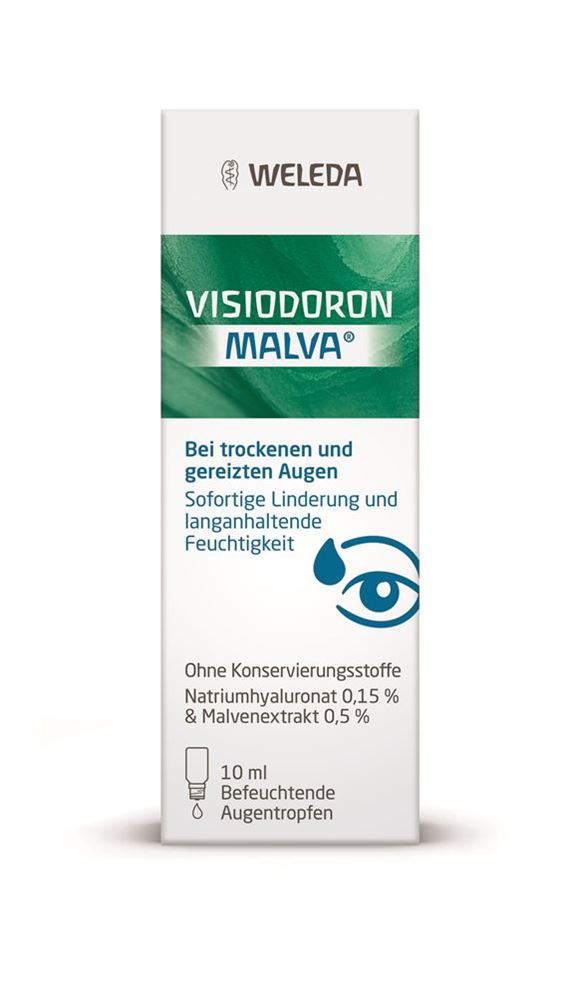 VISIODORON Gtt Opht Tropffl 10 ml<br>10 ml, Tropfflasche, Augentropfen, Lösung