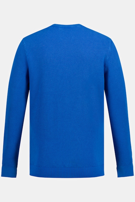 Pullover, Strukturstrick, Vintage Look, Rundhals